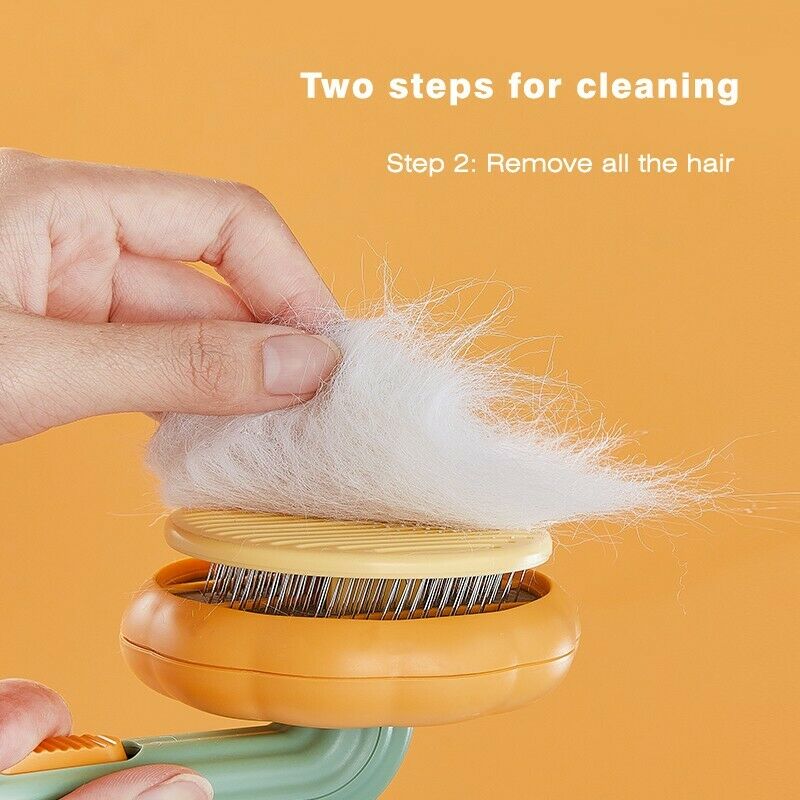 The Ultimate Self-Cleaning Pet Slicker Brush for Happy Pets